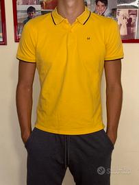 polo gialla con rifiniture nere LIU JO