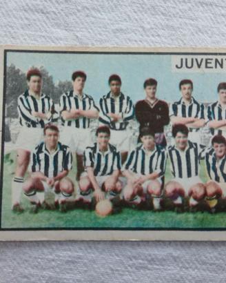 JUVENTUS SQUADRA FIGURINA PANINI 1963/64