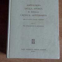 Sapegno-antologia critica letteraria