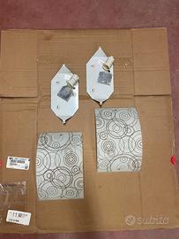 2 plafoniere, 2 applique, 2 lampade emergenza