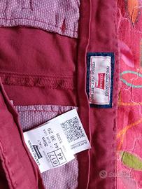 jeans carrera ragazzo bordeau 