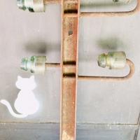 Gancio di Montaggio Isolatori Elettrici Vetro 1950