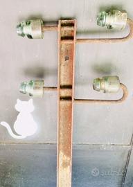 Gancio di Montaggio Isolatori Elettrici Vetro 1950