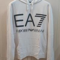 Felpa bianca Emporio Armani