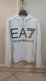 Felpa bianca Emporio Armani