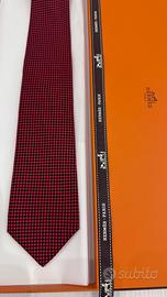 Cravattino Hermès NUOVO larghezza 7 cm