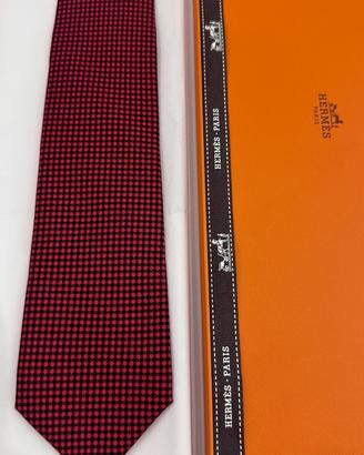 Cravattino Hermès NUOVO larghezza 7 cm