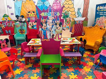 Troni Personalizzabili per Sala Feste, Angolo Foto