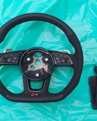 Kit Volante Pomello Originali Audi RS Alcantara