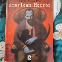 Libro inglese American Horror Edgar Allan Poe 