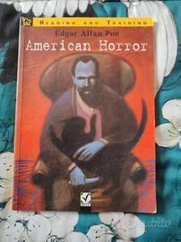 Libro inglese American Horror Edgar Allan Poe 