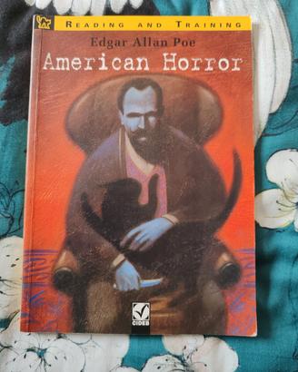 Libro inglese American Horror Edgar Allan Poe 
