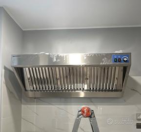 Cappa in acciaio inox
