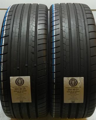 2 GOMME 255 40 21 DUNLOP A50628