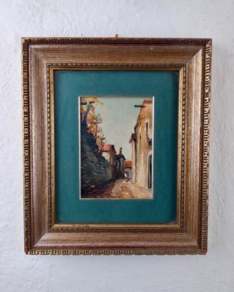 Dipinto Olio su Tavola, Ernesto Giupponi (Brescia)