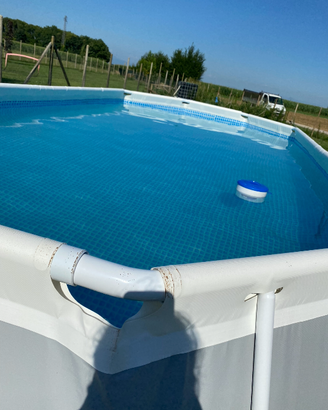 Piscina ovale 6 x 3