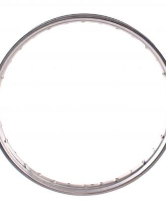 Cerchio moto in ferro cromato 150 x 18 da 32 fori