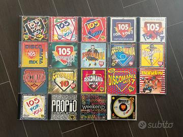 Compilation dance Radio 105 anni 90