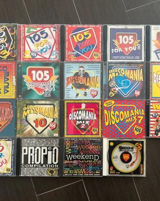 Compilation dance Radio 105 anni 90