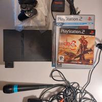 PlayStation 2 + microfoni + 13 giochi