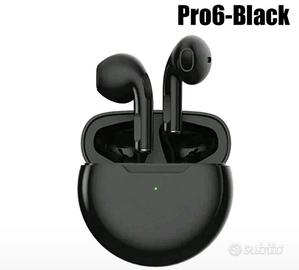 Auricolari Cuffie Bluetooth Portatili WirelessPro6