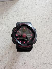 orologio baby G nero rosa