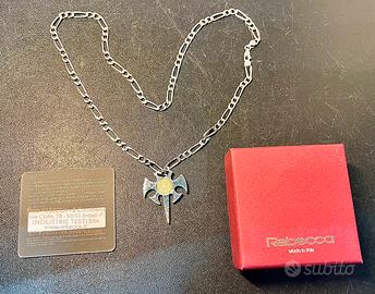 Collana Rebecca Astro Fortuna Acciaio e Oro 18K