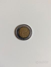 500 lire bimetallo
