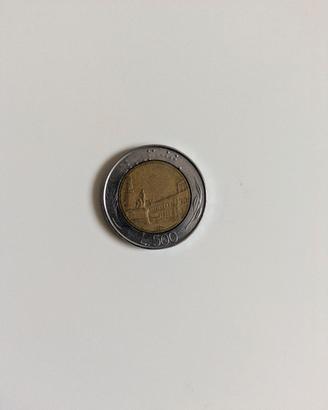 500 lire bimetallo