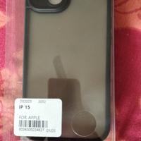 cover iPhone 15 nera