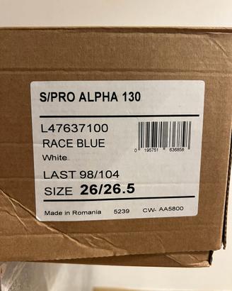 Scarponi sci SALOMON Alpha 130