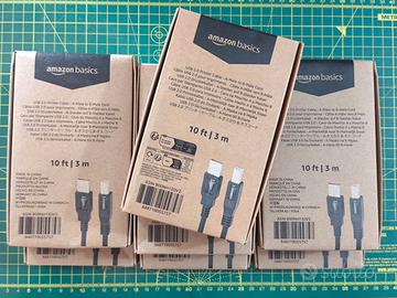 Amazon Basics Cavo USB 2.0 7 pezzi.