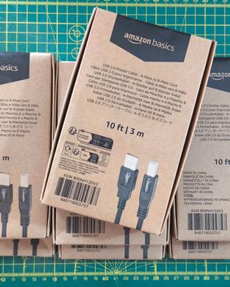 Amazon Basics Cavo USB 2.0 7 pezzi.