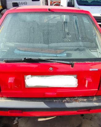 NISSAN MICRA K 10 1982 PORTELLONE POSTERIORE