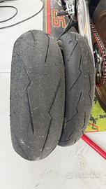 Gomme pirelli 200/55 e 120/70 sc1