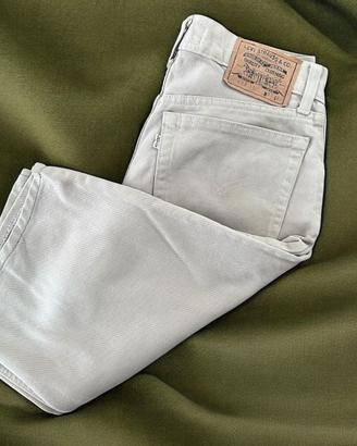 Pantaloncino levis 448 w32 l34 beige 100% cotone