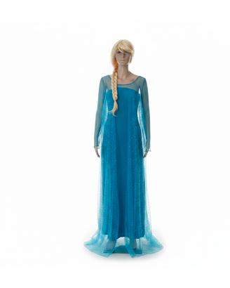 vestito e parrucca Elsa Frozen adulto tg M 