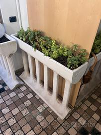 Fioriere in cemento