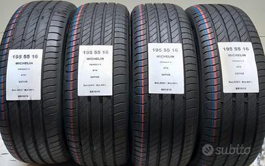 4 GOMME 195 55 16 MICHELIN BR1619