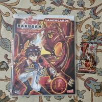 Album Lamincards Bakugan + 50 carte e bustina 