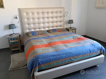 Letto Matrimoniale Cantori Con Testata Alta