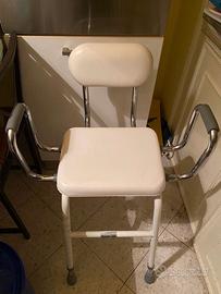 sedia doccia per anziani o disabili