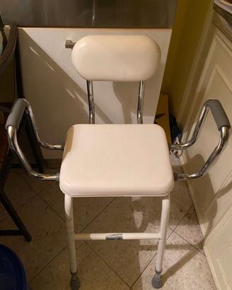 sedia doccia per anziani o disabili