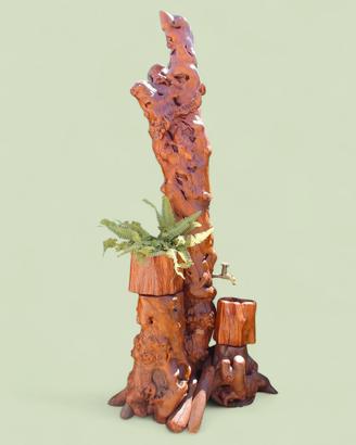 Fontana in legno "I Sarvanot"