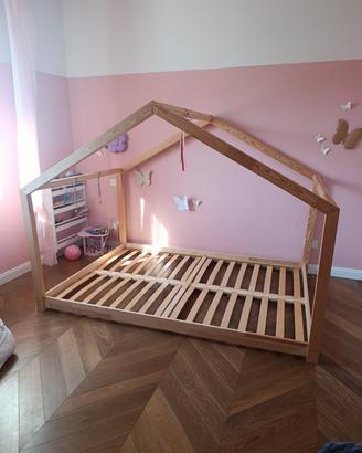 letto a capanna Montessori  marca mon Lit cabane 