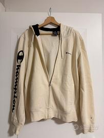 Felpa Champion con zip cappuccio L