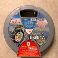 Catene da neve Rhütten TEKNICA - NUOVE - 9 mm