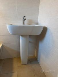 Lavabo dolomite gemma2 con colonna