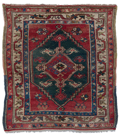 Türkiye - Antique - Dazkiri (Circa 1875) 84 x 82cm