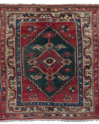Türkiye - Antique - Dazkiri (Circa 1875) 84 x 82cm